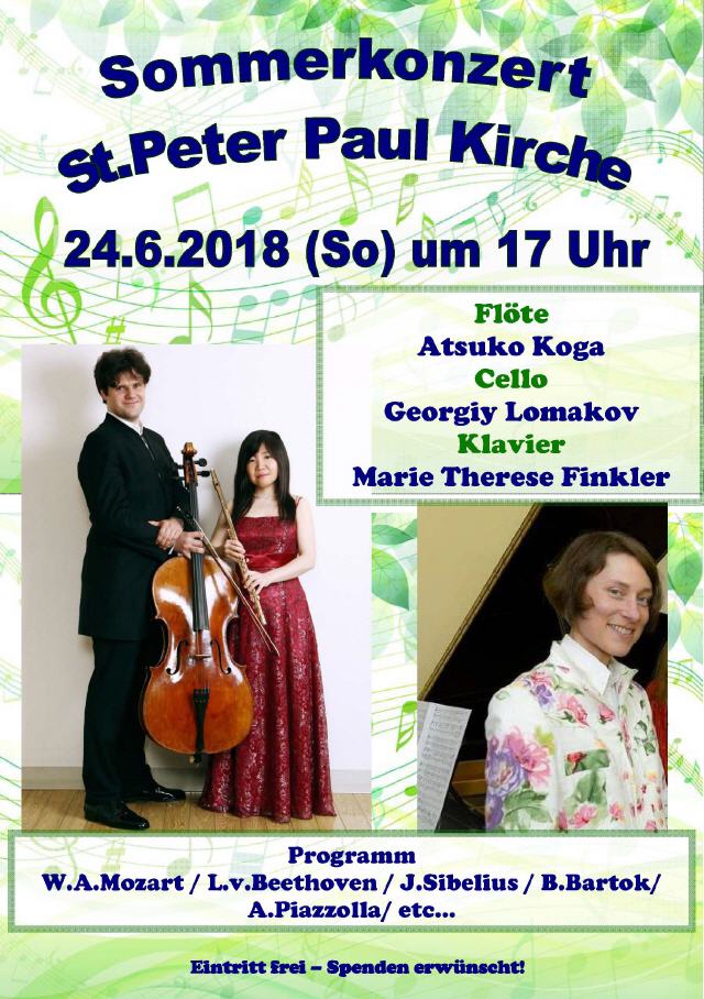 Sommerkonzert St. Peter und Paul